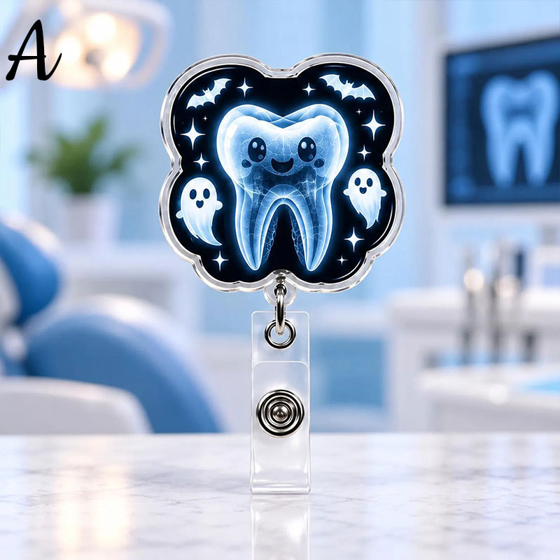 Radiology Tooth Badge Reel