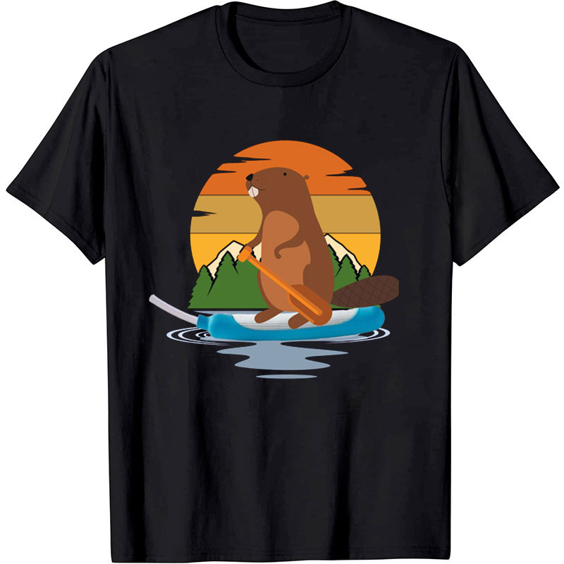 Beaver Cooter Canoe Nurse T-Shirt