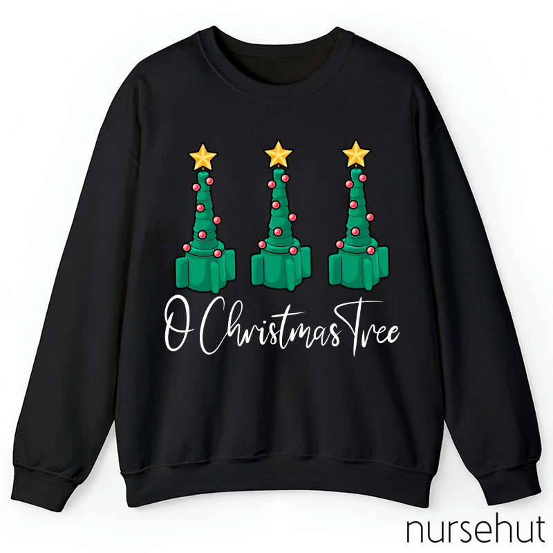 O Christmas Tree Nurse  Sweatshirt