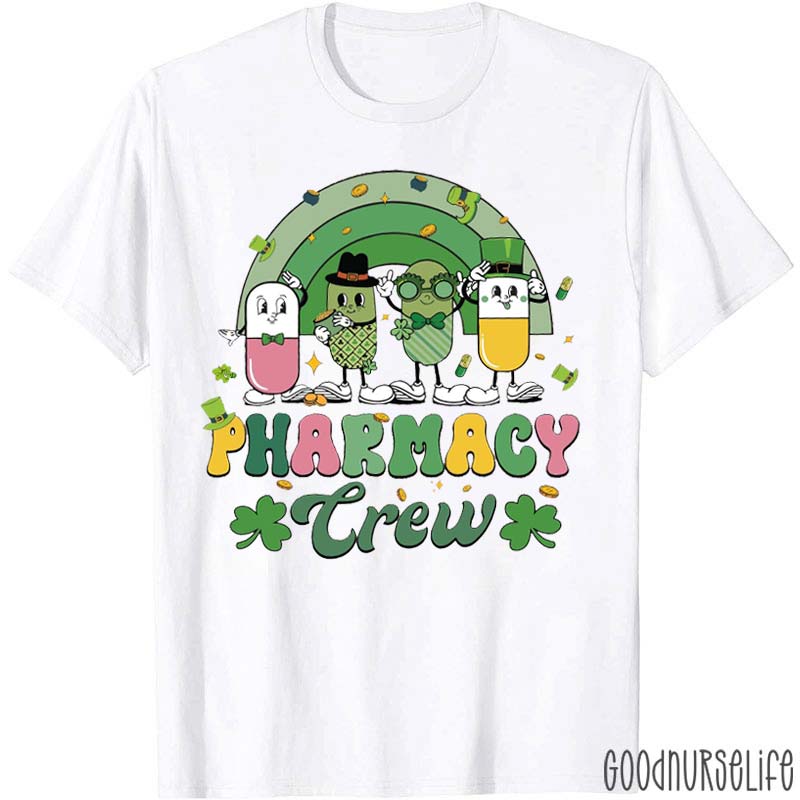 St Patrick Pharmacy Crew Nurse T-Shirt
