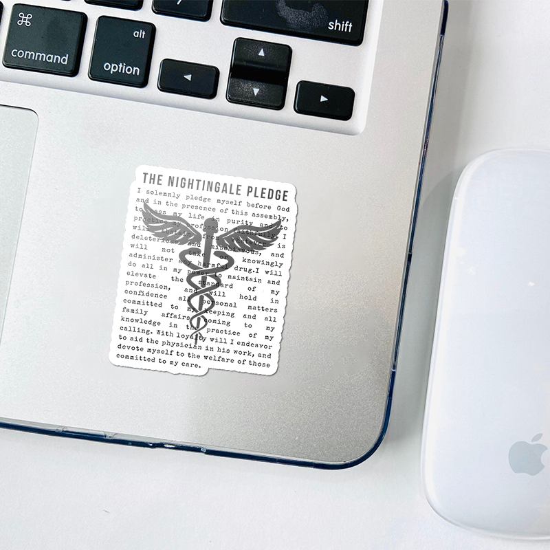 The Nightingale Pledge Nurse Stickers