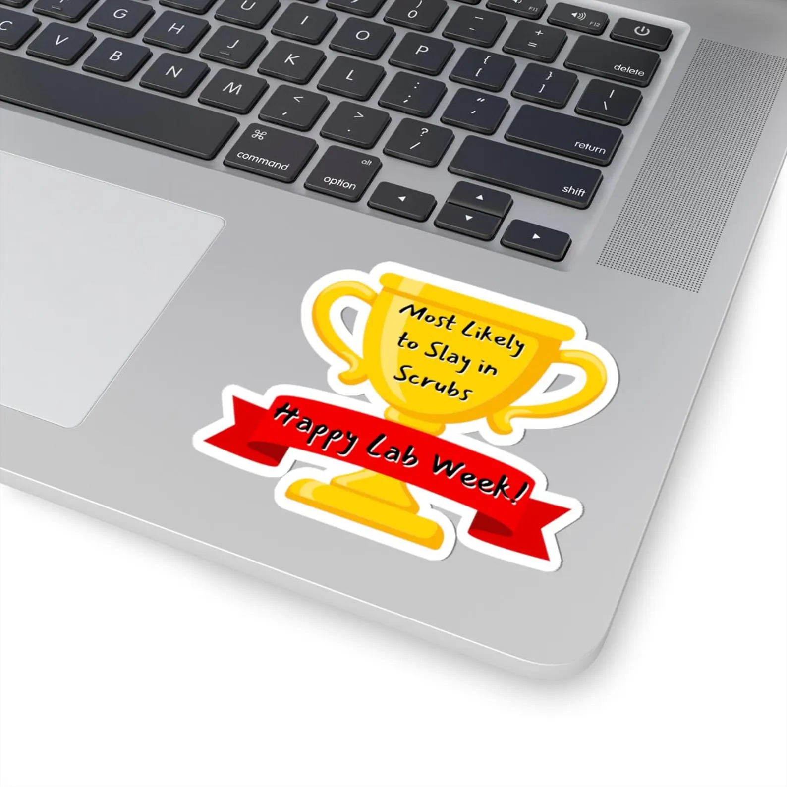 Most Likely To Slay In Scrubs Stickers