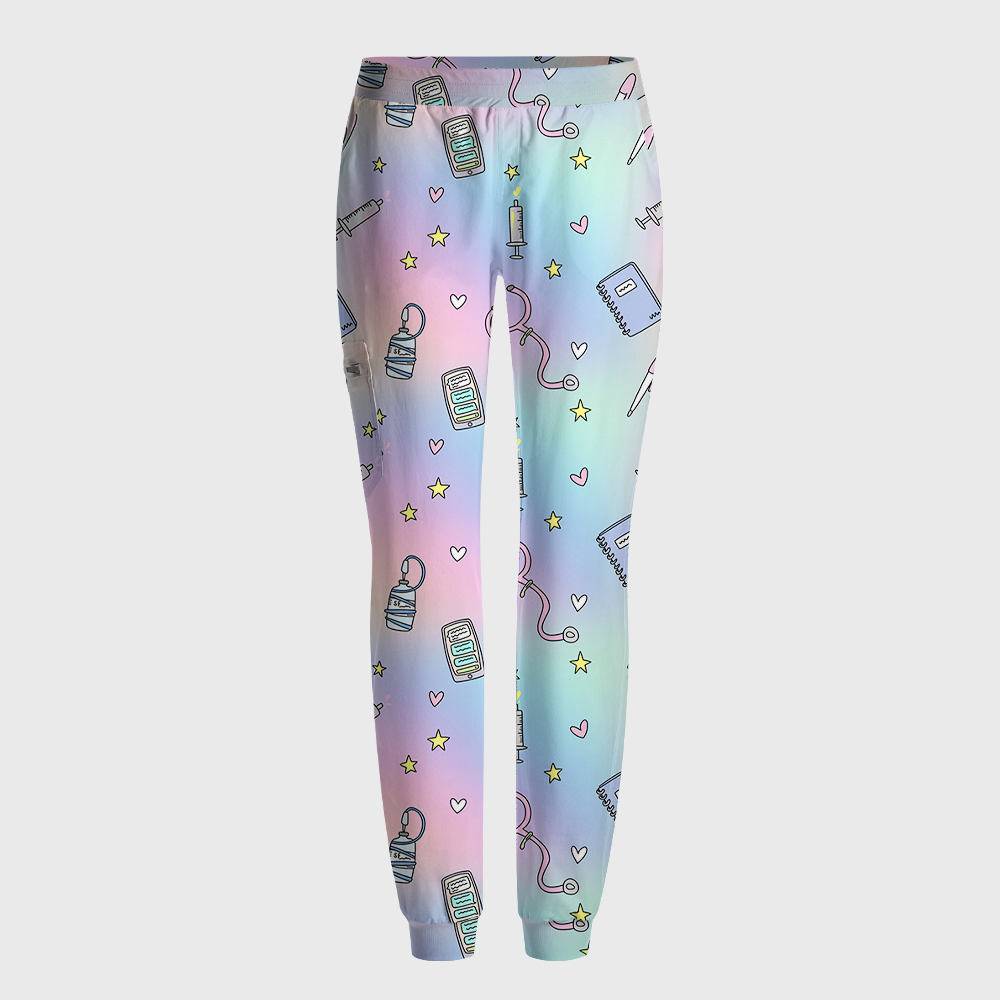 Colorful Nurse Stuf Nurse Antimicrobial Scrubs Sets