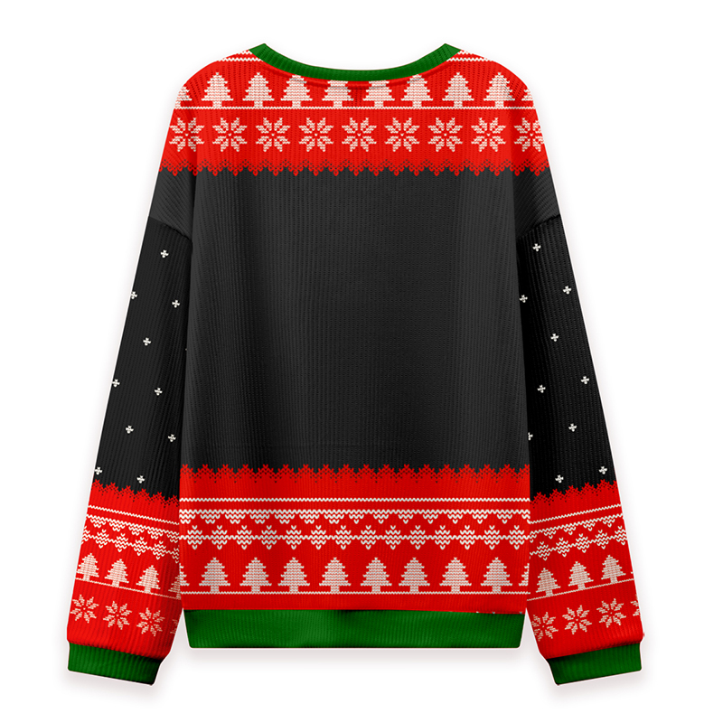 May You Smile Be Merry And Bright Nurse Ungly Knit Sweatshirt