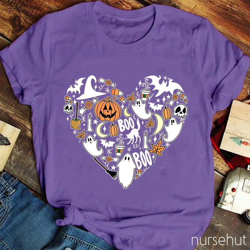 Happy Halloween Boo Boo Nurse T-Shirt