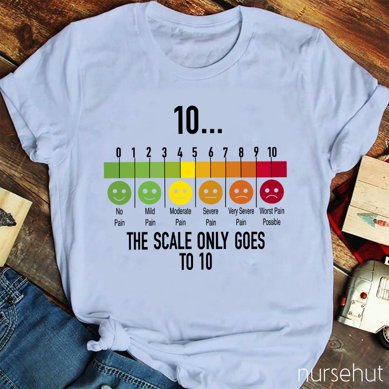 The Scale Only Goes To 10 T-Shirt