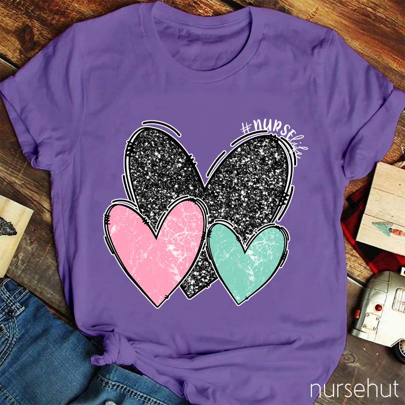 Shining Hearts Nurse T-Shirt