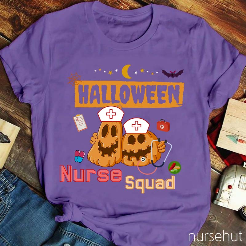 Halloween Nurse Squad T-Shirt
