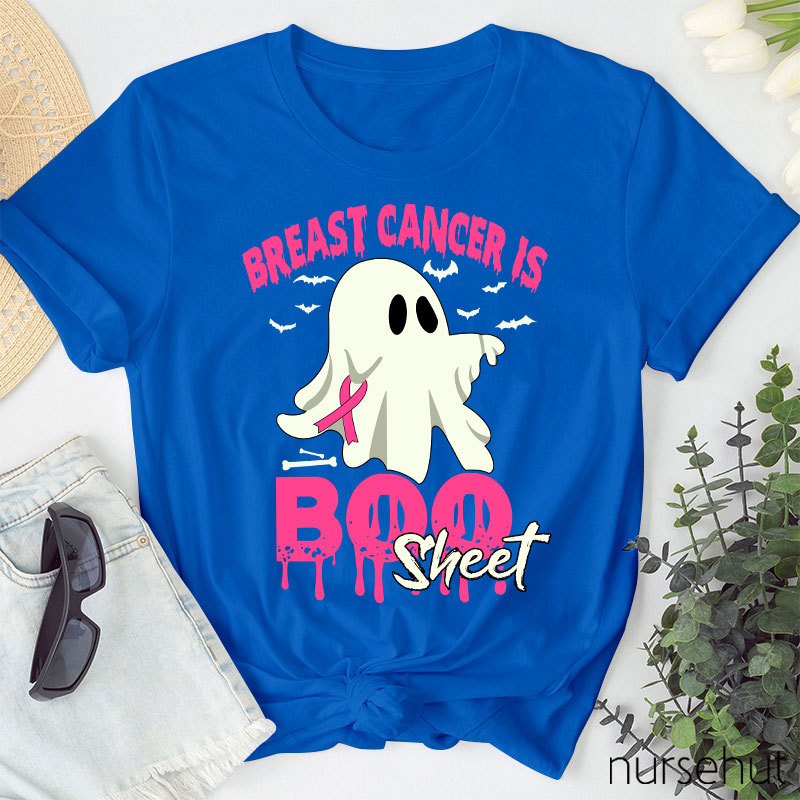 Breast Cancer Is Boo Sheet Nurse T-Shirt