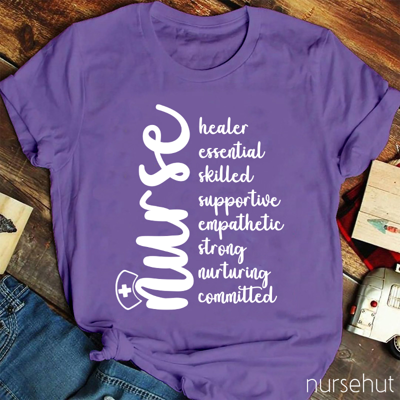 Healer Essential Skilled Nurse T-Shirt