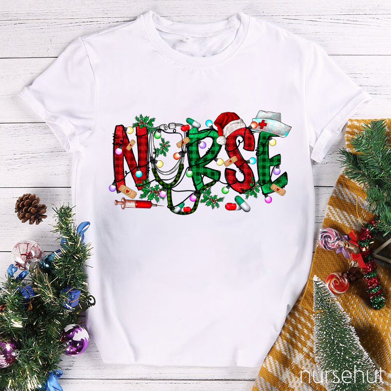 Merry Christmas Nurse T-Shirt