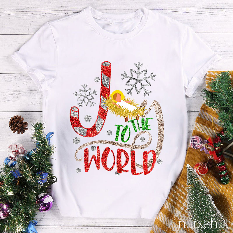 Jolly To The World Nurse T-Shirt