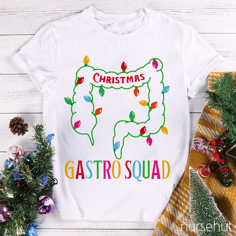Christmas Gastro Squad Nurse T-Shirt