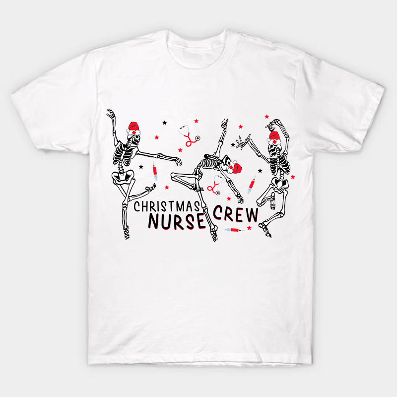 Christmas Nurse Crew Nurse T-Shirt