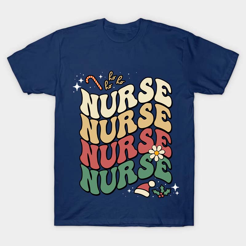 Ho Ho Ho Best Christmas Ever Nurse T-shirt