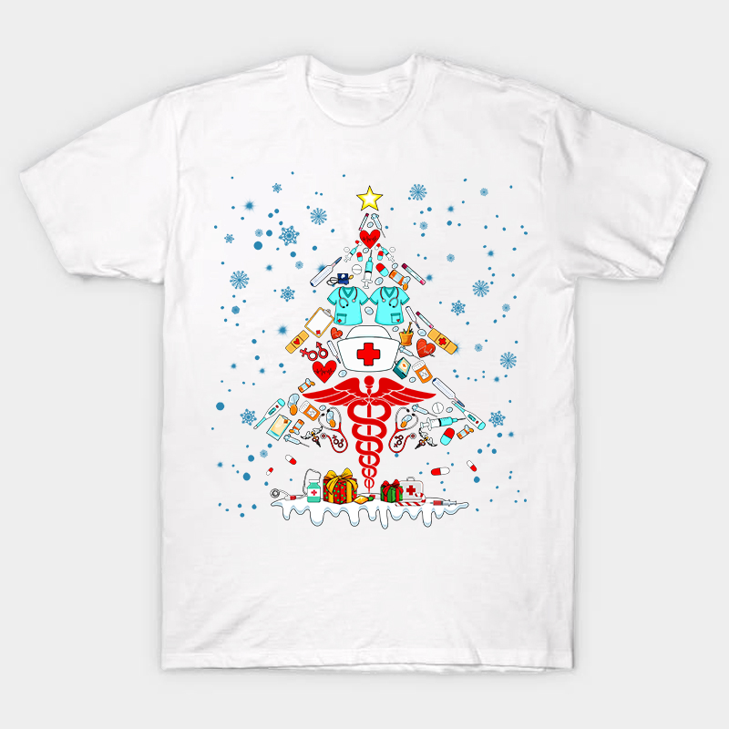 What A Nurse Need Most Is Some Snow On Christmas Nurse T-Shirt