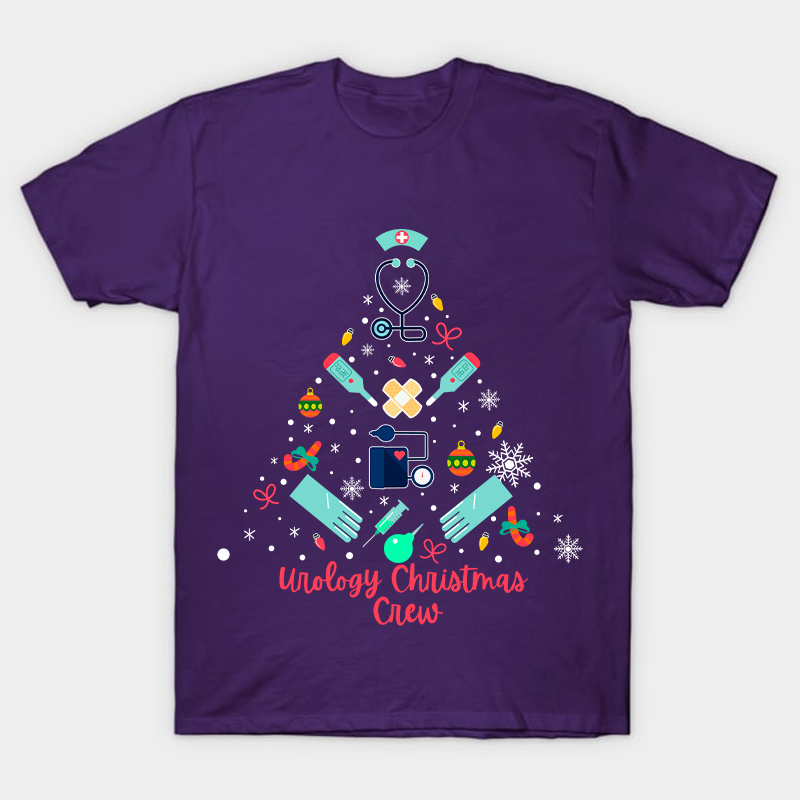 Urology Christmas Crew Nurse T-Shirt