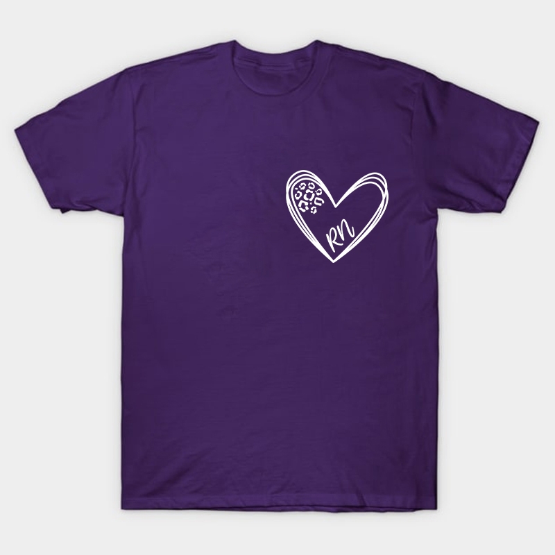 Simple Love RN Nurse T-Shirt