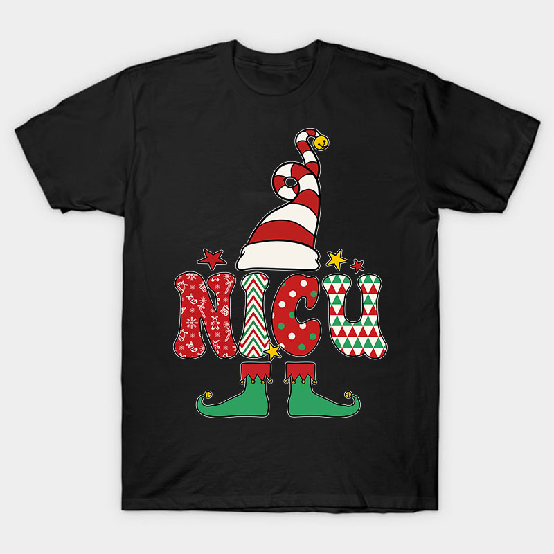 Personalized Elf Nurse T-Shirt