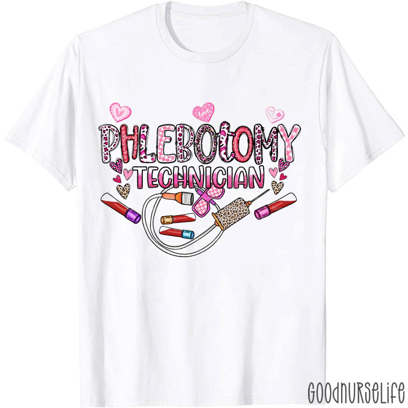 Phlebotomy Technician Nurse T-Shirt