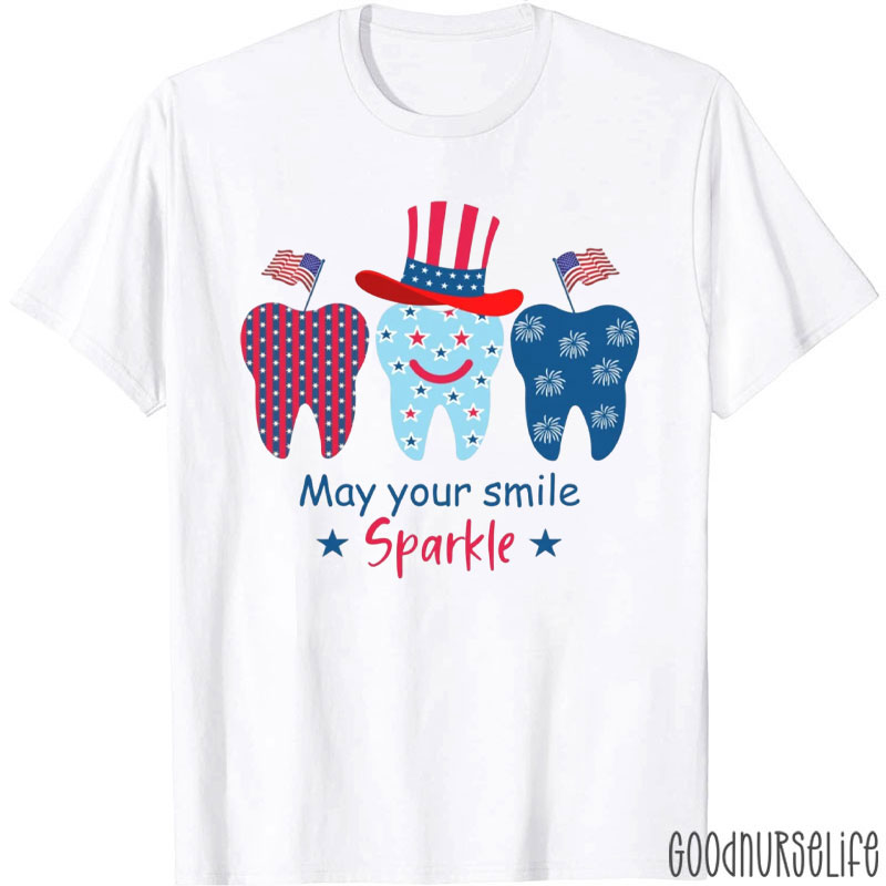 May Your Smile Sparkle Dental T-Shirt