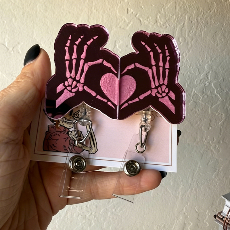 Best Friends Heart Badge Reel