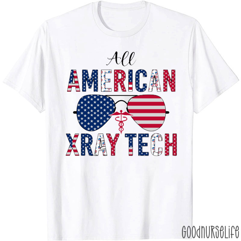 Personalized Sunglass  All American Nurse T-Shirt