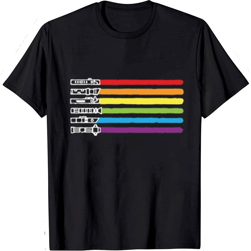 Colored Horizontal Bars T-shirt