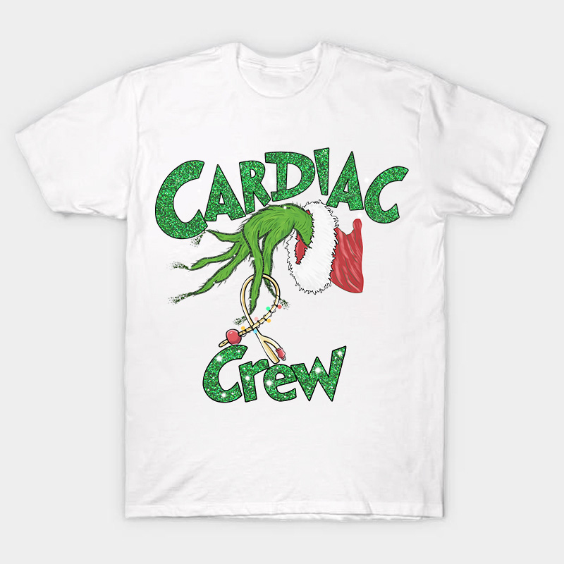 Personalized Christmas Crew Nurse T-Shirt