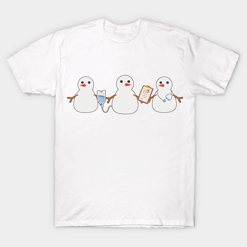 Snowmans Nurse T-Shirt