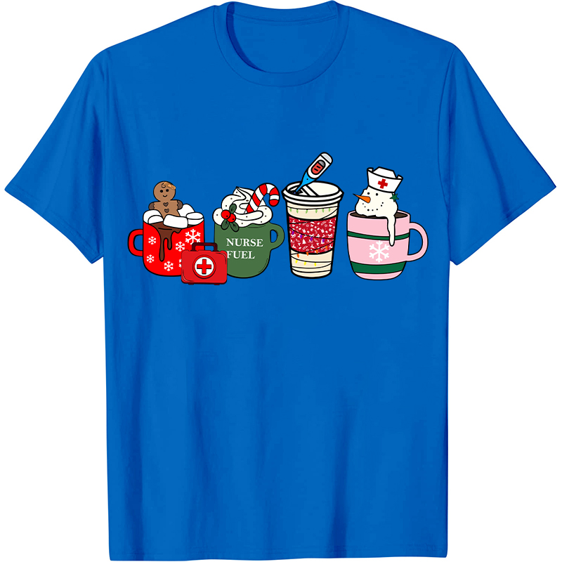Nurse Christmas Coffee Nurse T-Shirt