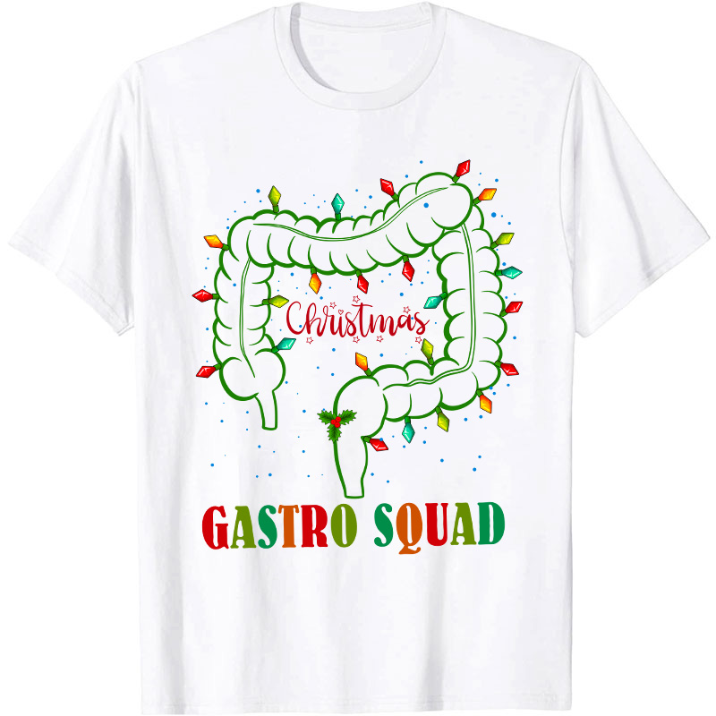 Christmas Gastro Squad Nurse T-Shirt