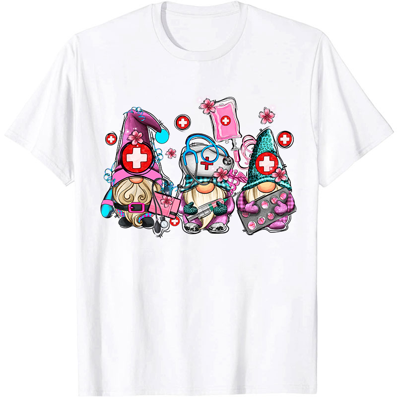 Valentine Gnome Nurse T-Shirt