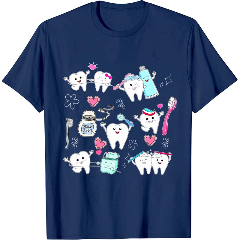 Happy Little Teeth Nurse T-Shirt