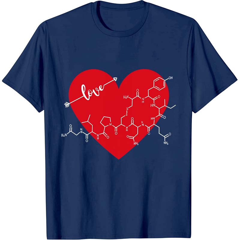 Oxytocin Valentine's Day Nurse T-Shirt