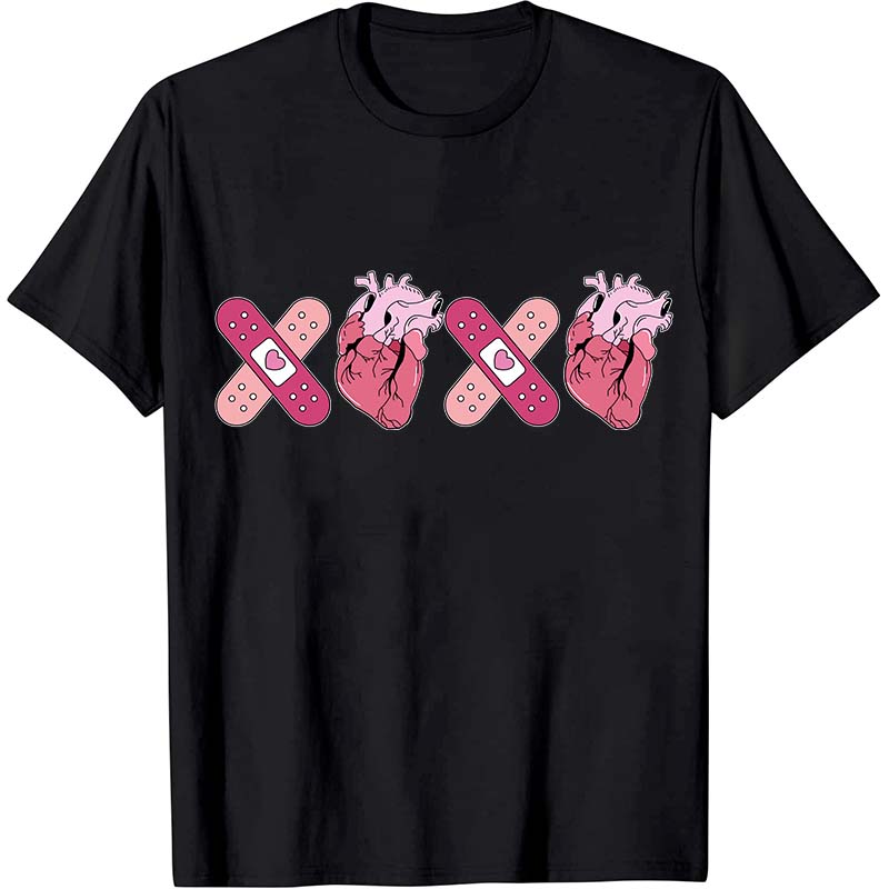 XOXO Heart Nurse T-Shirt