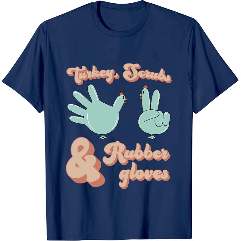 Turkey Scrubs Nurse T-Shirt