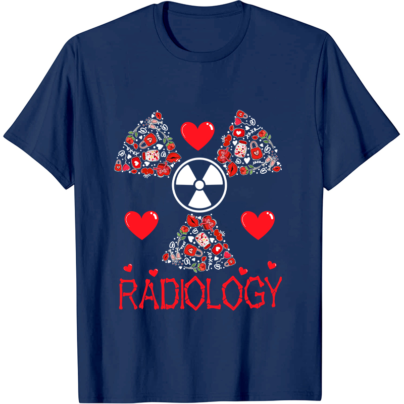 Radiology Valentine Nurse T-Shirt