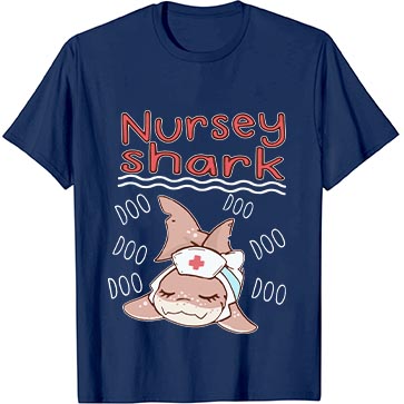 Nursey Shark Nurse T-Shirt