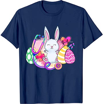 Easter Bunny Nurse T-Shirt
