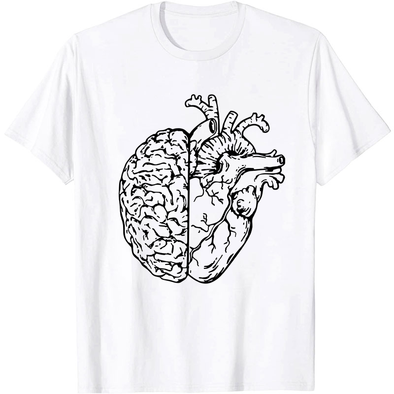 Anatomical Heart Nurse T-Shirt