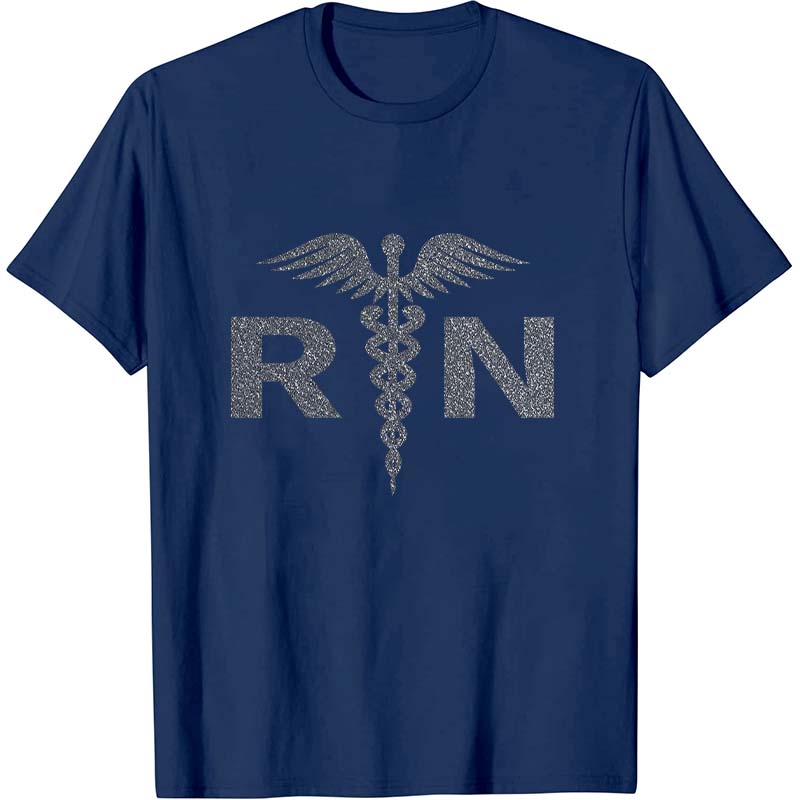 Glitter Registered Nurse T-Shirt
