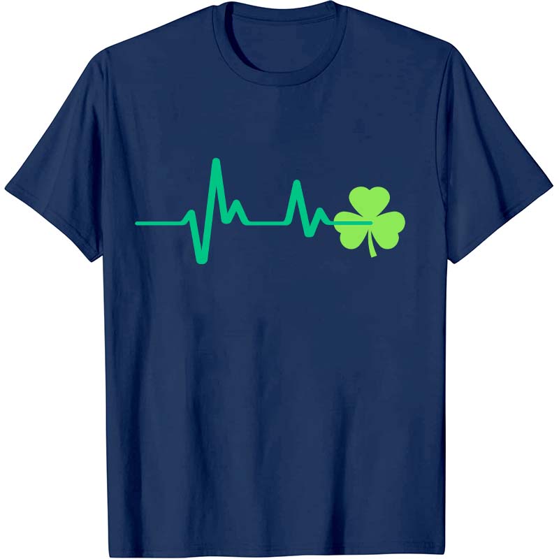 St. Patrick’s Day Lucky Heartrbeat Nurse T-Shirt