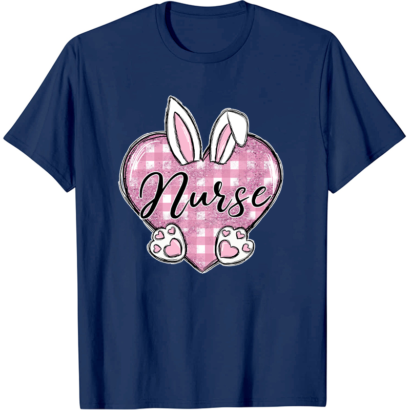 Heart Shape Bunny Nurse T-Shirt