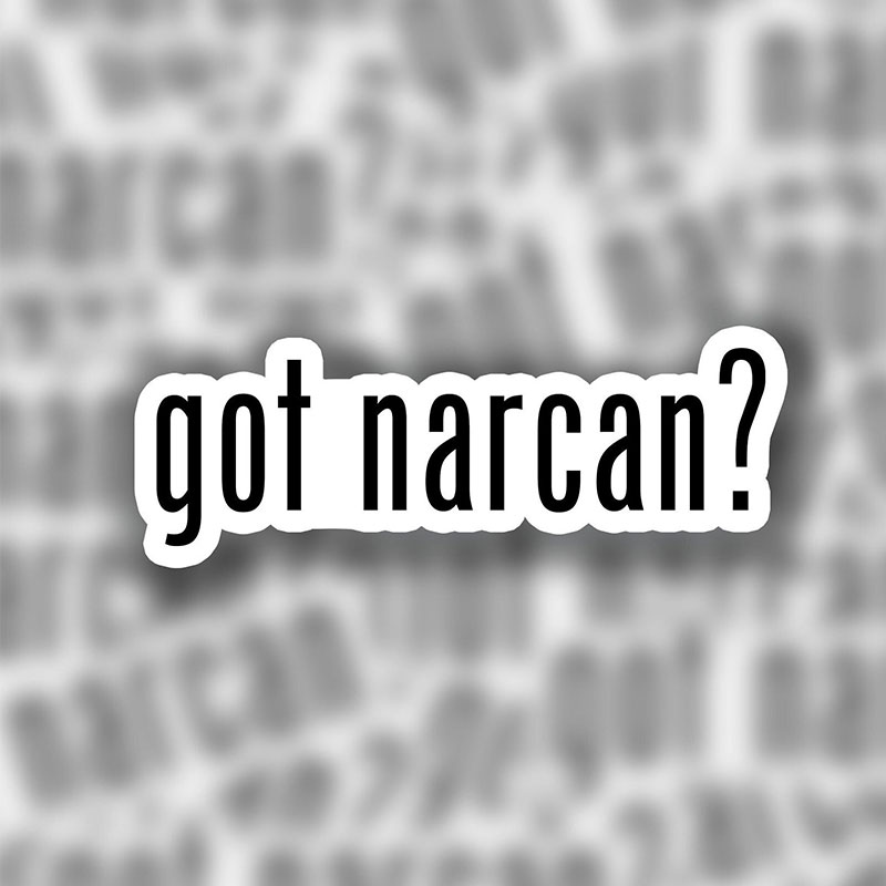 Got Narcan Funny Nurse Stickers