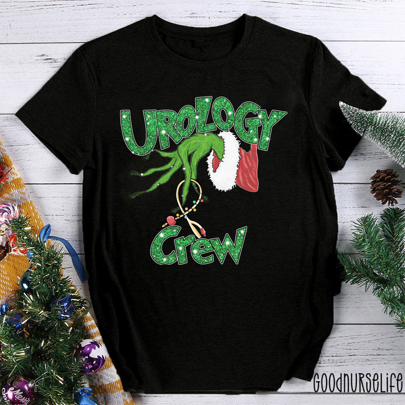 Urology Christmas Crew Nurse T-Shirt