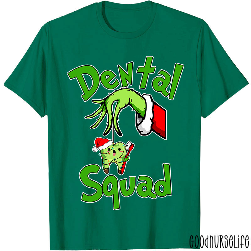 Funny Hand Dental Squad Nurse T-shirt