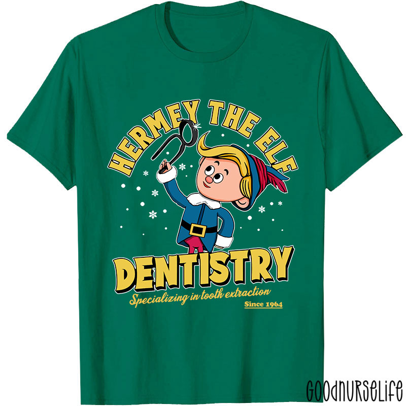 Hermey The  Elf Dentistry Nurse T-shirt