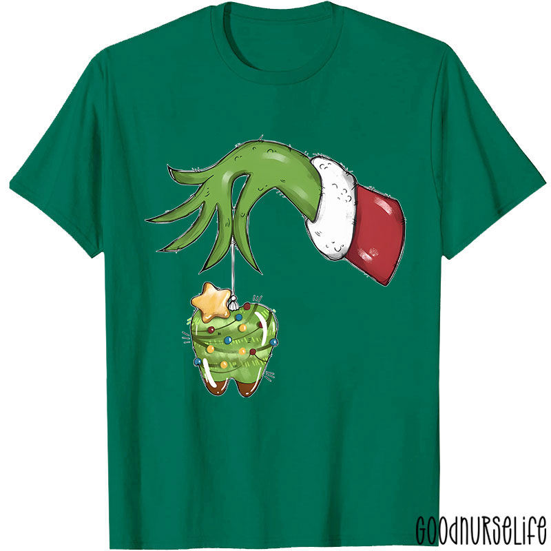 Steal Your Teeth Christmas Nurse T-shirt