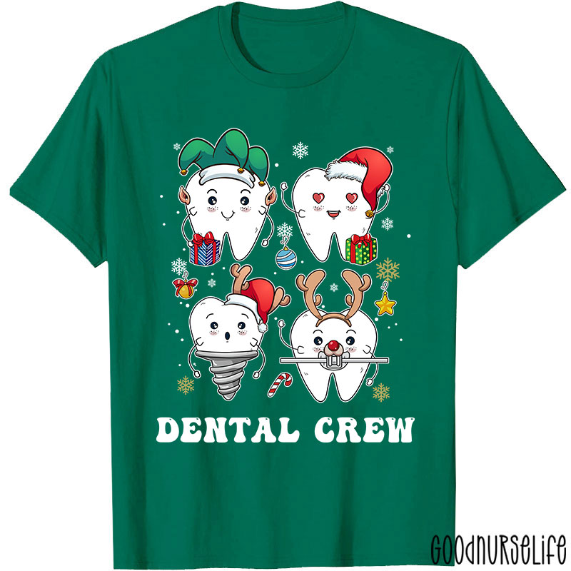 Christmas Dental Crew Nurse T-shirt